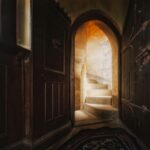 Doorway to stairs