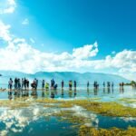 yunnan, dali, erhai lake, people swimming, yunnan, yunnan, yunnan, yunnan, dali, dali, dali, dali, dali