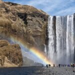 iceland, waterfall, river, water, landscape, nature, stream, cliff, outdoors, waters, mountain, travel, mountains, rainbow, sky, brown natural, iceland, iceland, iceland, waterfall, waterfall, waterfall, waterfall, waterfall, rainbow, rainbow